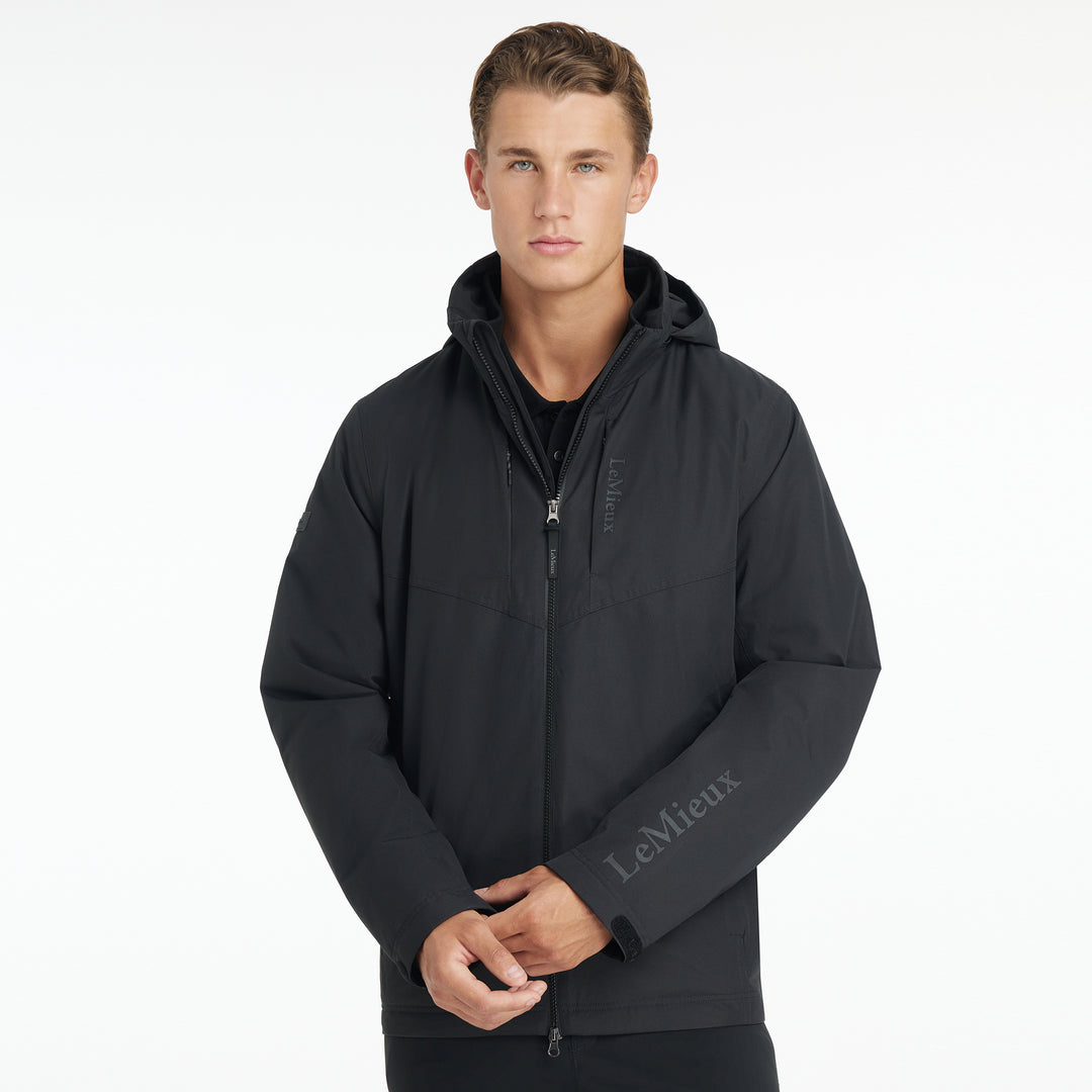 LeMieux Mens Waterproof Team Jacket Black