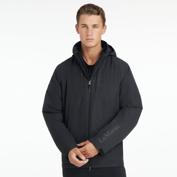 LeMieux Mens Waterproof Team Jacket Black