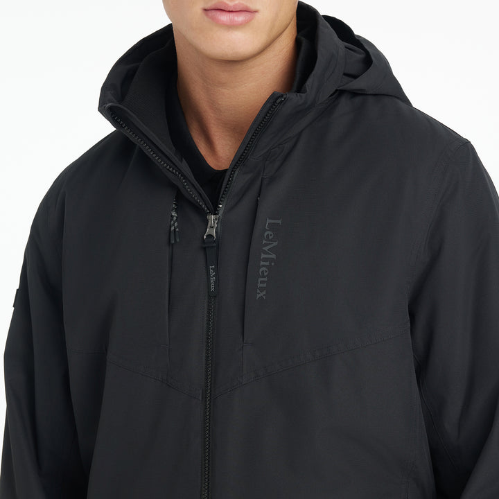 LeMieux Mens Waterproof Team Jacket Black
