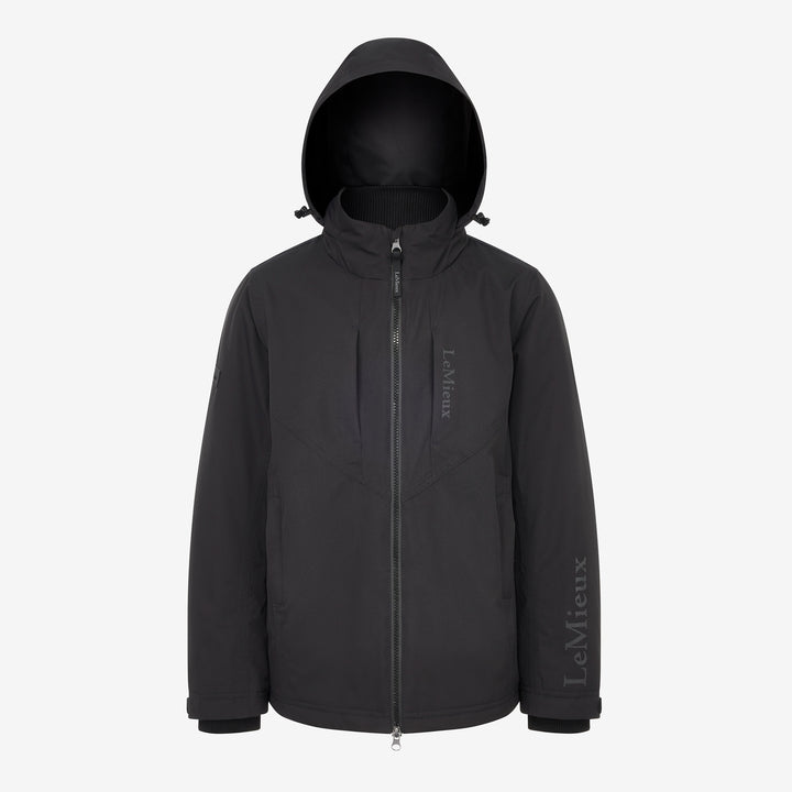 LeMieux Young Rider Boys Waterproof Team Jacket Black