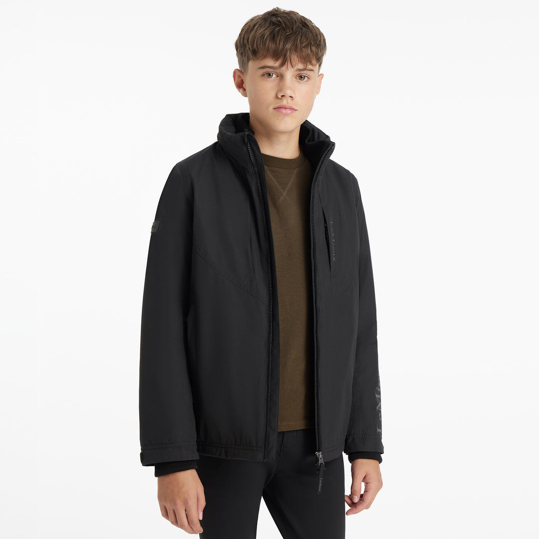 LeMieux Young Rider Boys Waterproof Team Jacket Black