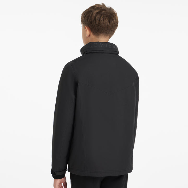 LeMieux Young Rider Boys Waterproof Team Jacket Black
