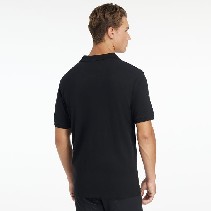 LeMieux Mens Classique Polo Shirt Black