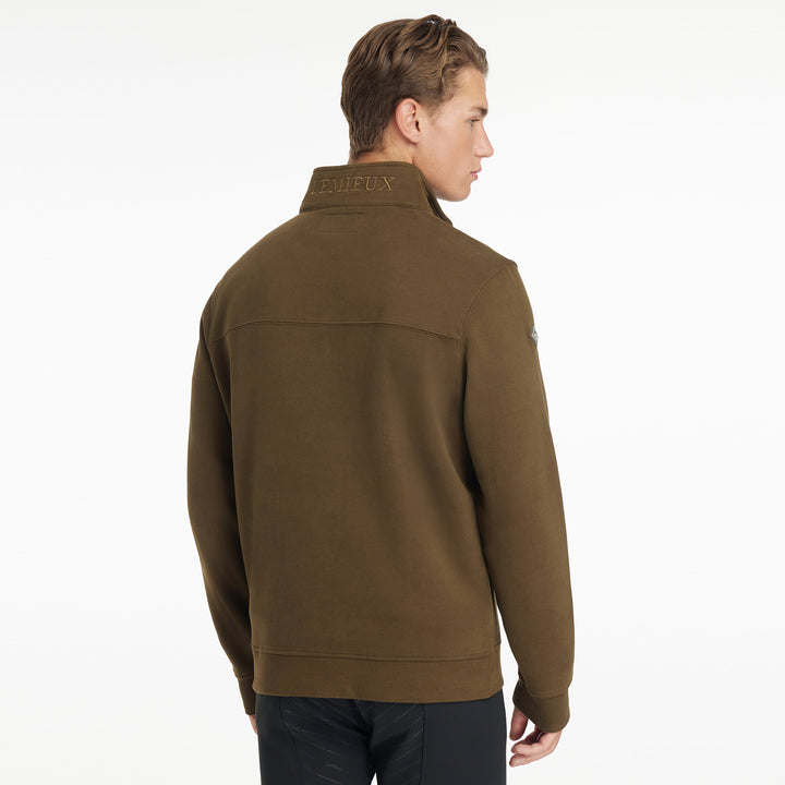 LeMieux Mens Quarter Neck Sweat Alpine