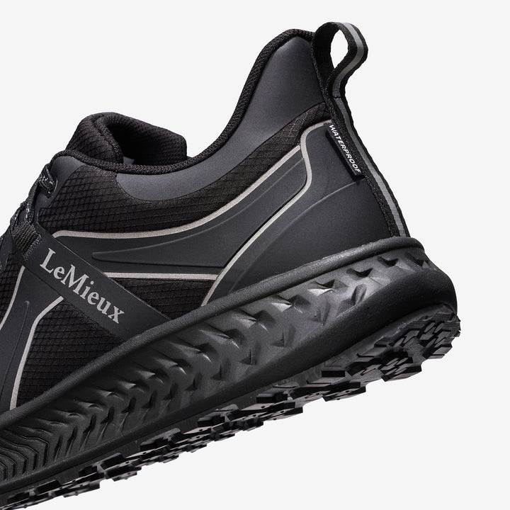 LeMieux Mens Trax Viva Waterproof Trainer Black