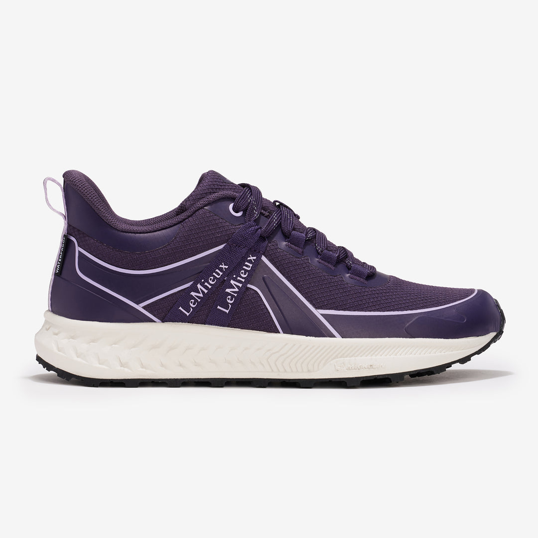 LeMieux Ladies Trax Viva Waterproof Trainer - Juniper/Lilac