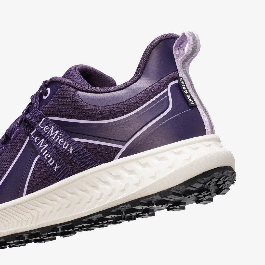 LeMieux Ladies Trax Viva Waterproof Trainer - Juniper/Lilac