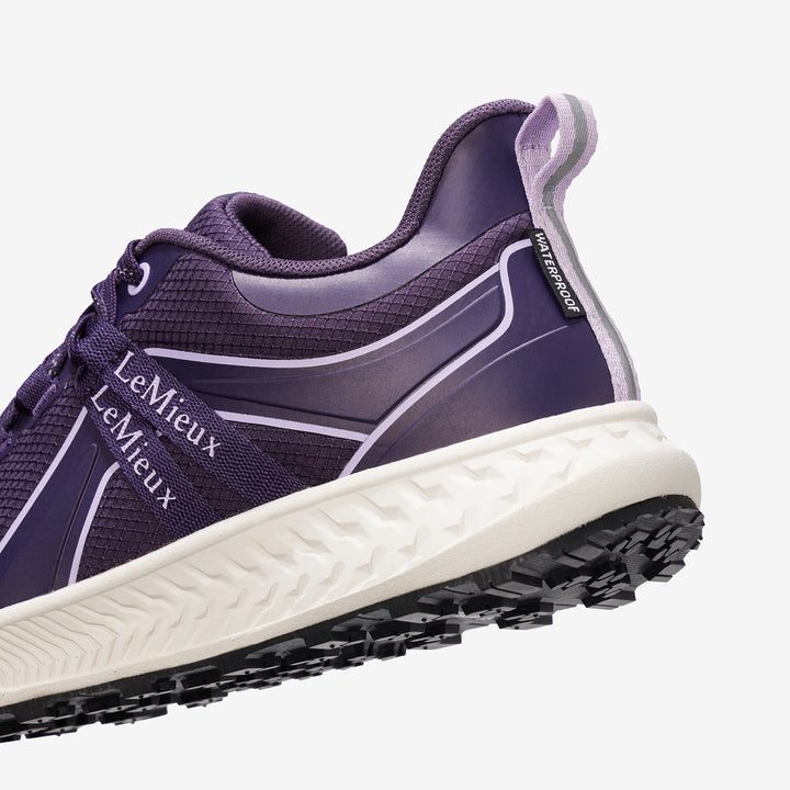LeMieux Ladies Trax Viva Waterproof Trainer - Juniper/Lilac