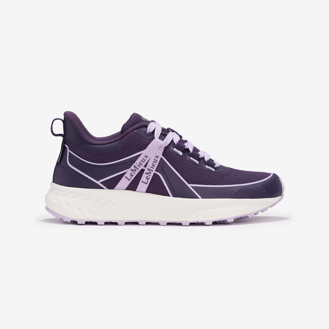 LeMieux Young Rider Trax Viva Waterproof Trainer Juniper/Lilac