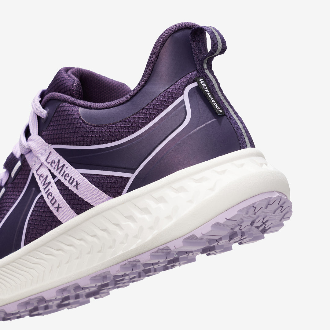 LeMieux Young Rider Trax Viva Waterproof Trainer Juniper/Lilac