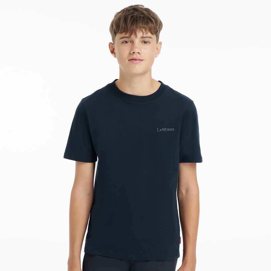 LeMieux Young Rider Boys T-Shirt Navy