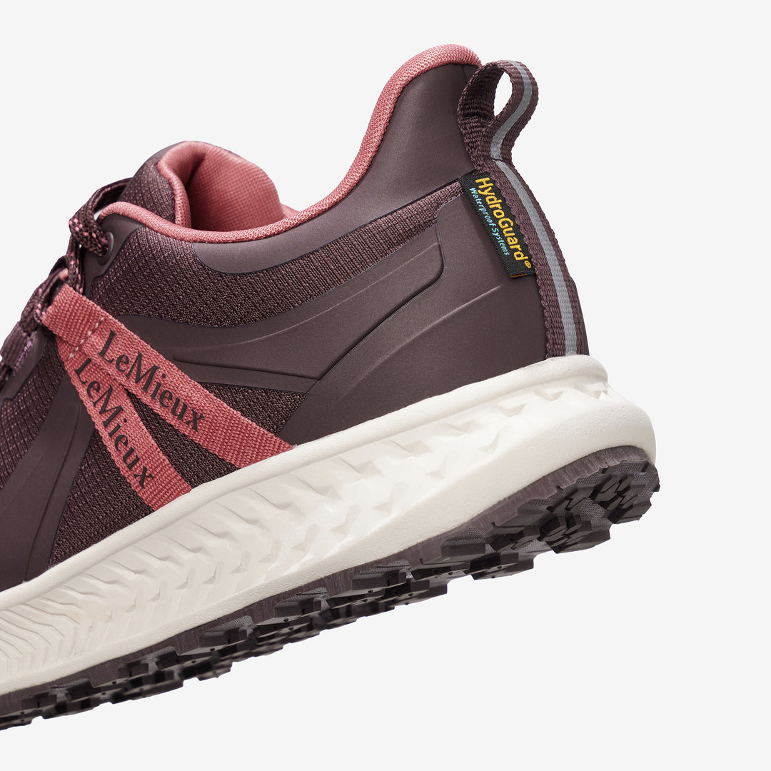 LeMieux Ladies Trax Viva Waterproof Trainer - Damson