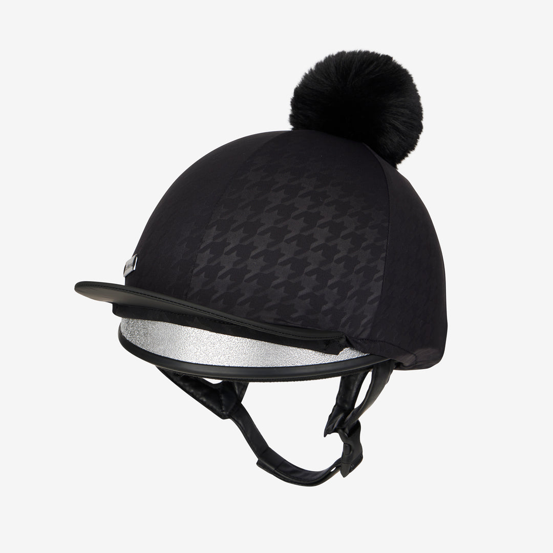 LeMieux Aspen Houndstooth Hat Silk