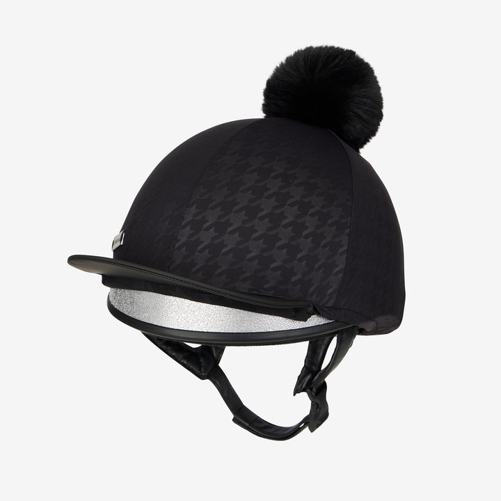 LeMieux Aspen Houndstooth Hat Silk