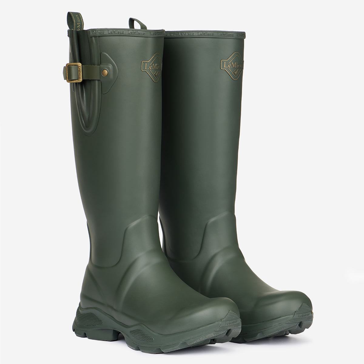 yu＊M LeMieux Ladies Ultra Stride Wellington Boots - Oak | Millbry Hill