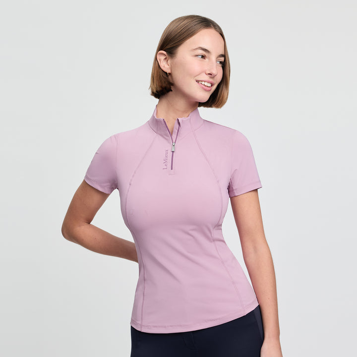 LeMieux Ladies Classique Short Sleeve Base Layer - Fondant