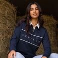 LeMieux Ladies Rochelle Rugby Shirt - Navy
