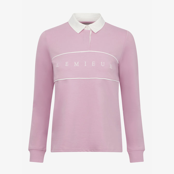 LeMieux Ladies Rochelle Rugby Shirt - Fondant