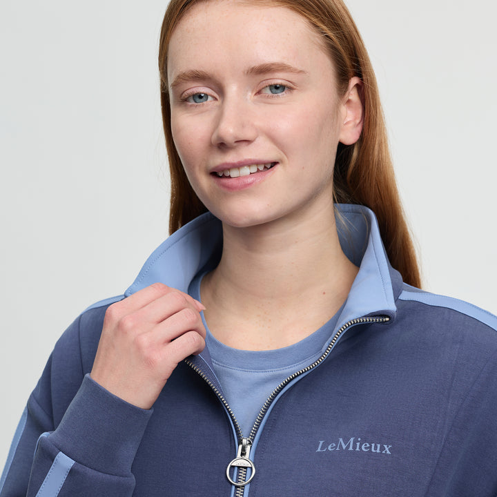 LeMieux Ladies Connie Half Zip Sweat - Shadow