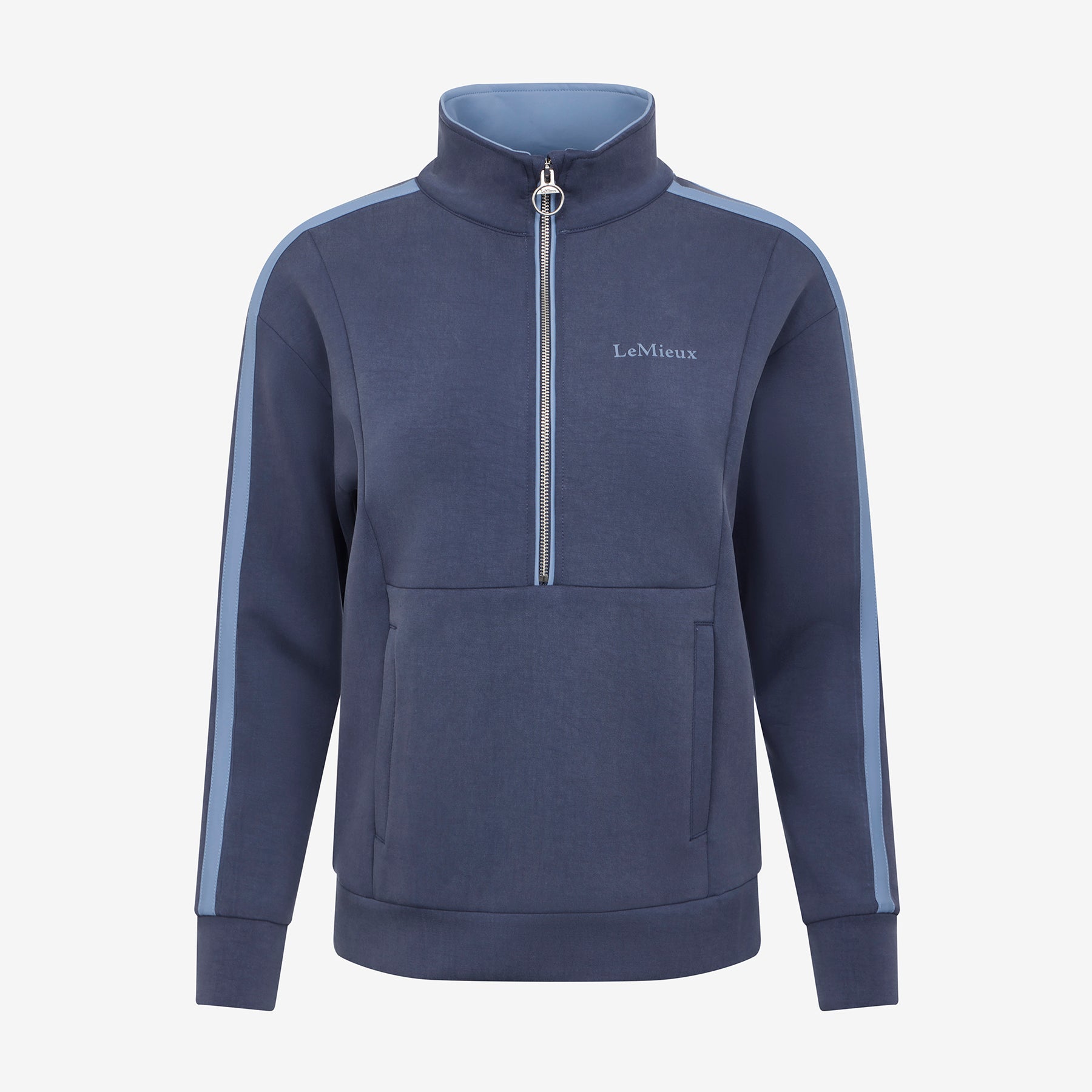LeMieux Ladies Connie Half Zip Sweat - Shadow - Shadow | Millbry Hill