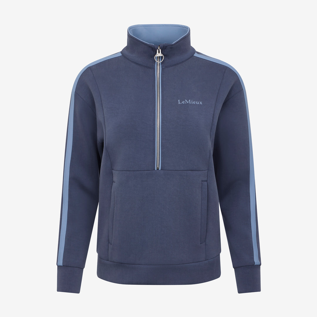 LeMieux Ladies Connie Half Zip Sweat - Shadow