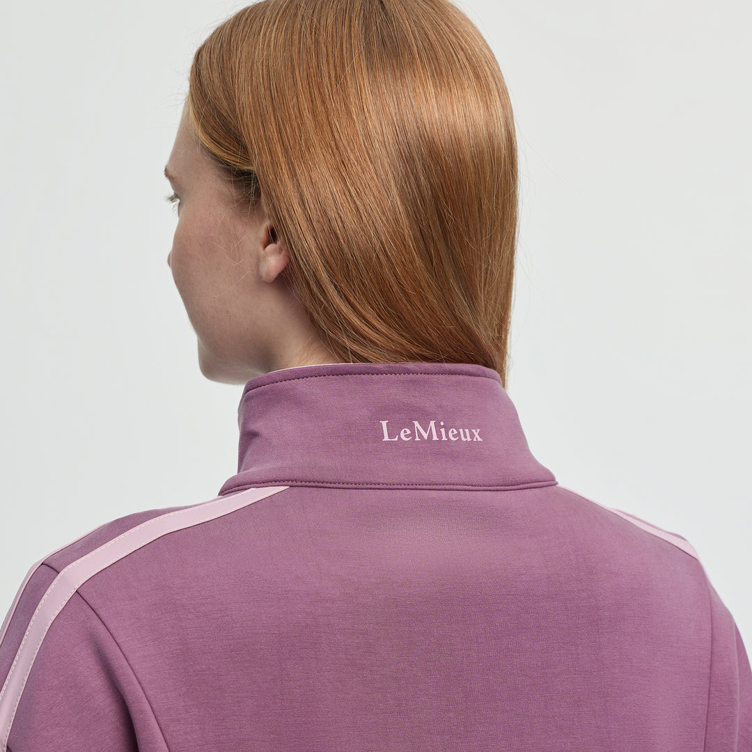 LeMieux Ladies Connie Half Zip Sweat - Mallow