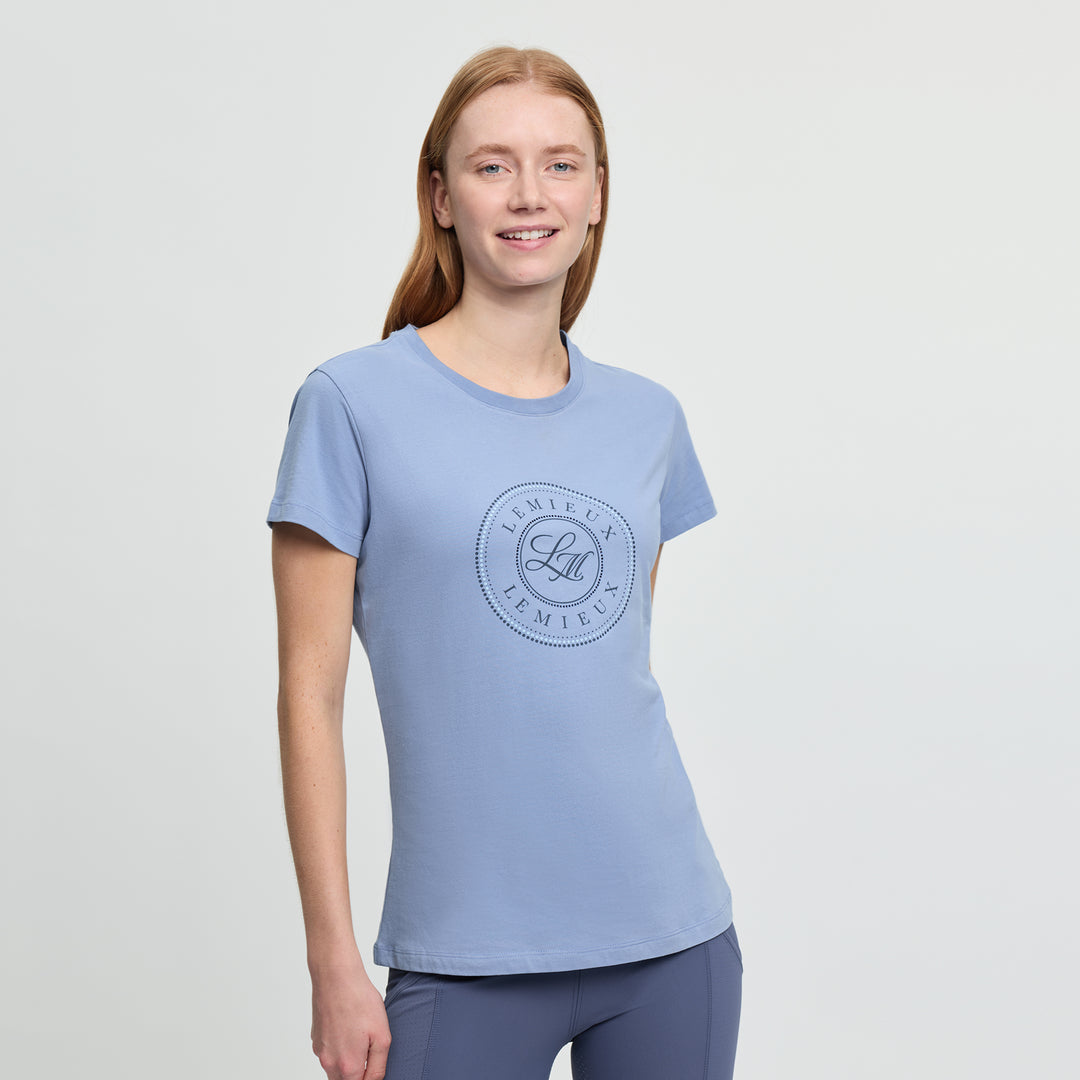 LeMieux Ladies Classique T-Shirt - Powder Blue