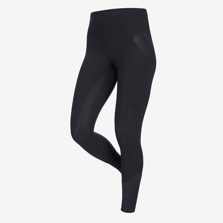 LeMieux Ladies Airflow Full Seat Pull On - Black
