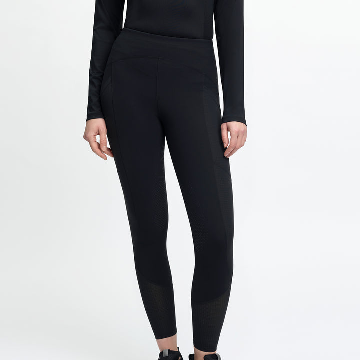 LeMieux Ladies Airflow Full Seat Pull On - Black