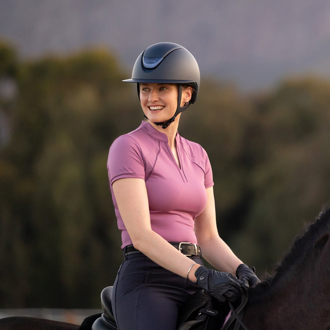 LeMieux Ladies Lisa Mesh Base Layer - Mallow