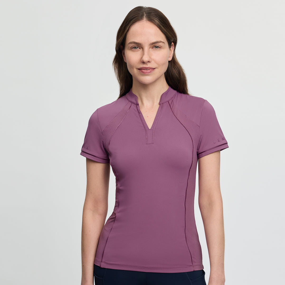 LeMieux Ladies Lisa Mesh Base Layer - Mallow