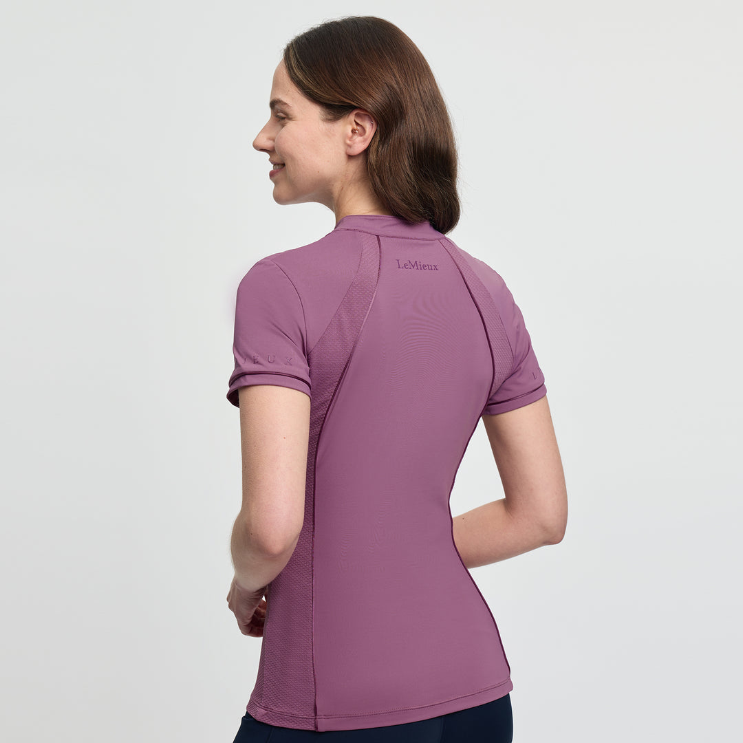 LeMieux Ladies Lisa Mesh Base Layer - Mallow