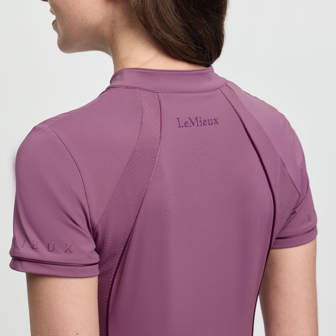LeMieux Ladies Lisa Mesh Base Layer - Mallow