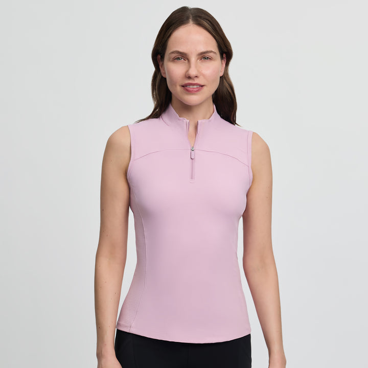 LeMieux Ladies Airflow Sleeveless Base Layer - Fondant