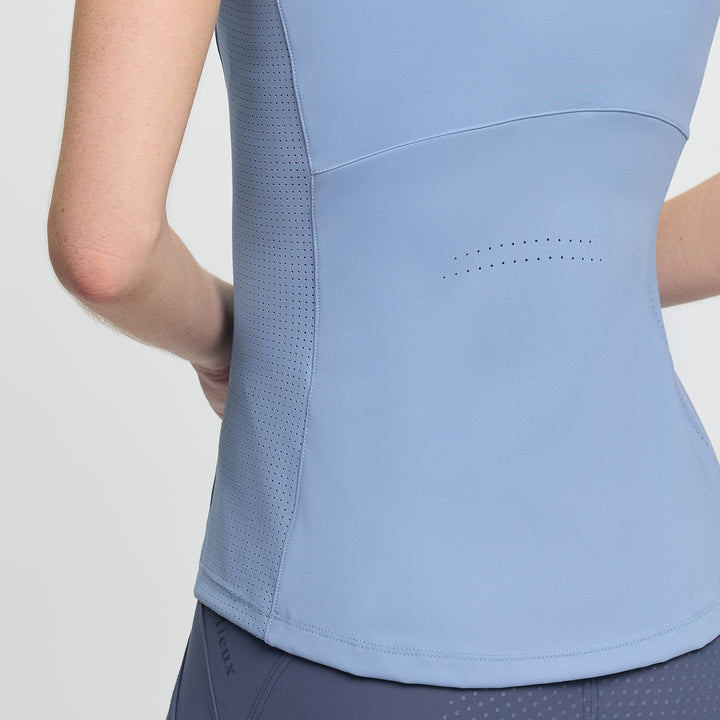 LeMieux Ladies Airflow Sleeveless Base Layer - Powder Blue