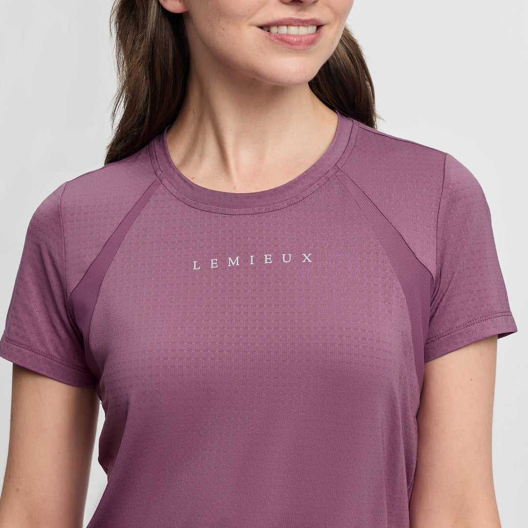 LeMieux Ladies Sports T-Shirt - Mallow