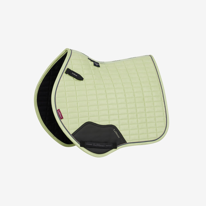 LeMieux Mini Suede Close Contact Square - Macaron