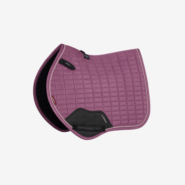 LeMieux Mini Suede Close Contact Square - Mallow