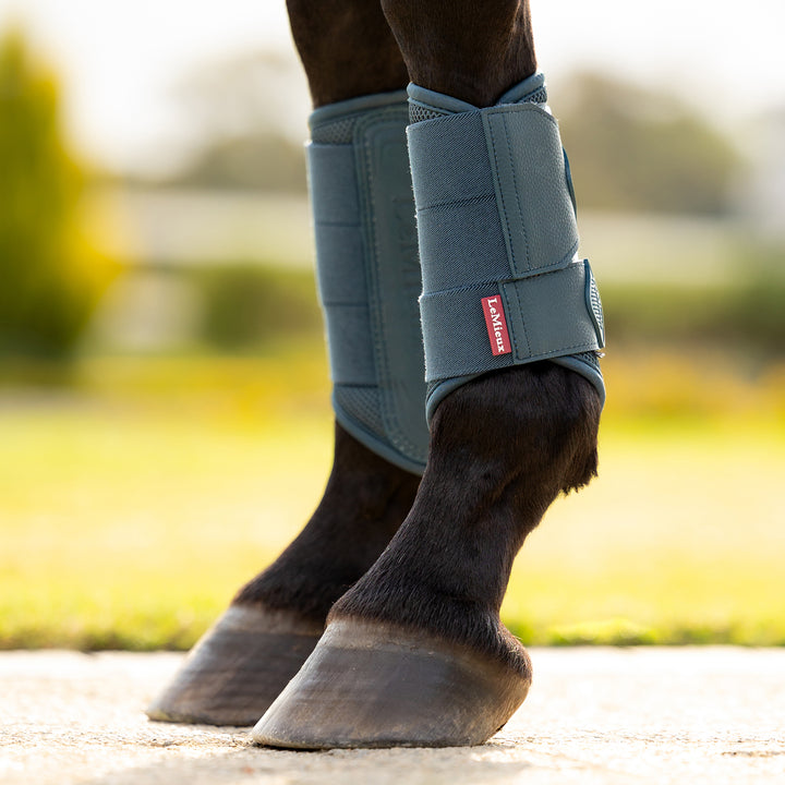 LeMieux Arika Mesh Brushing Boots - Jungle