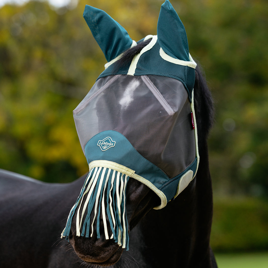 LeMieux Fringe Fly Mask - Jungle