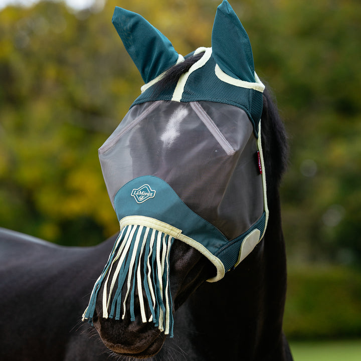 LeMieux Fringe Fly Mask - Jungle