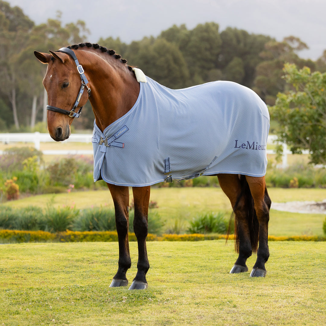 LeMieux Kudos Bamboo Cooler - Powder Blue