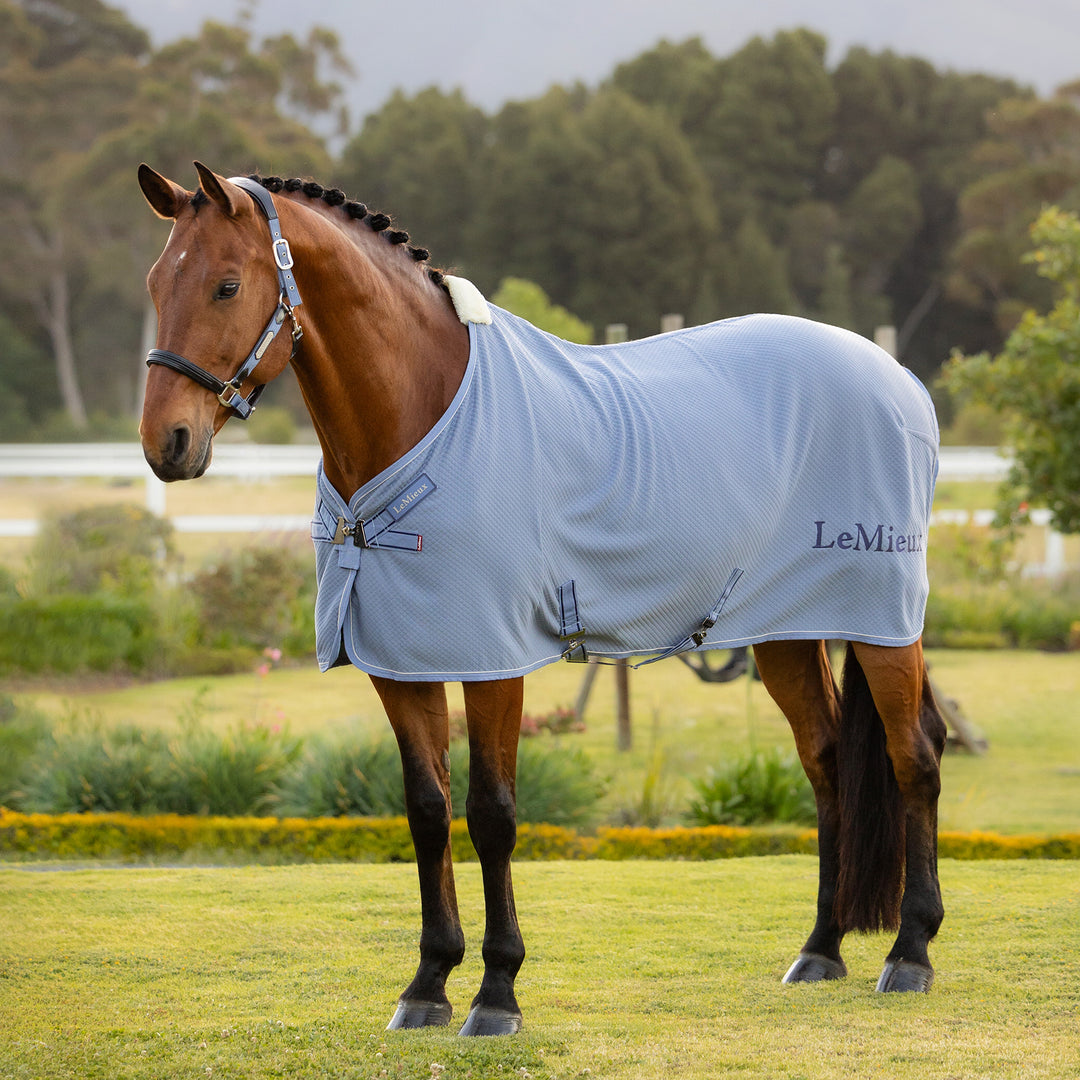 LeMieux Kudos Bamboo Cooler - Powder Blue