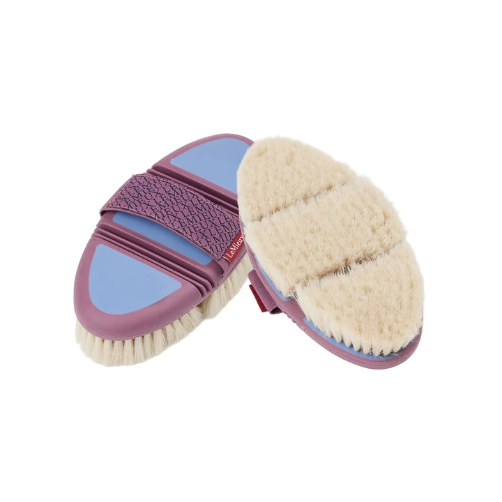 LeMieux Flexi Goat Hair Body Brush - Powder Blue