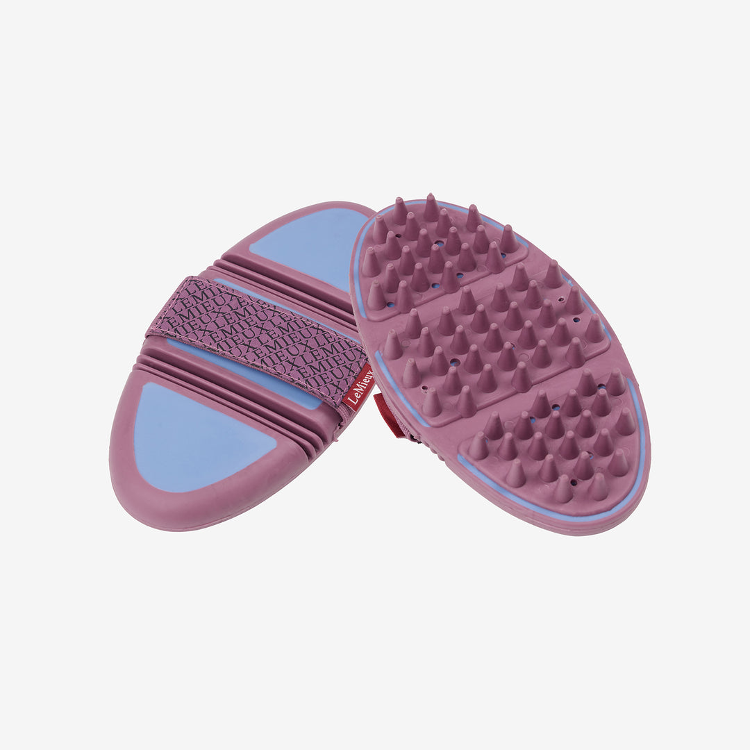LeMieux Flexi Massage Brush - Powder Blue