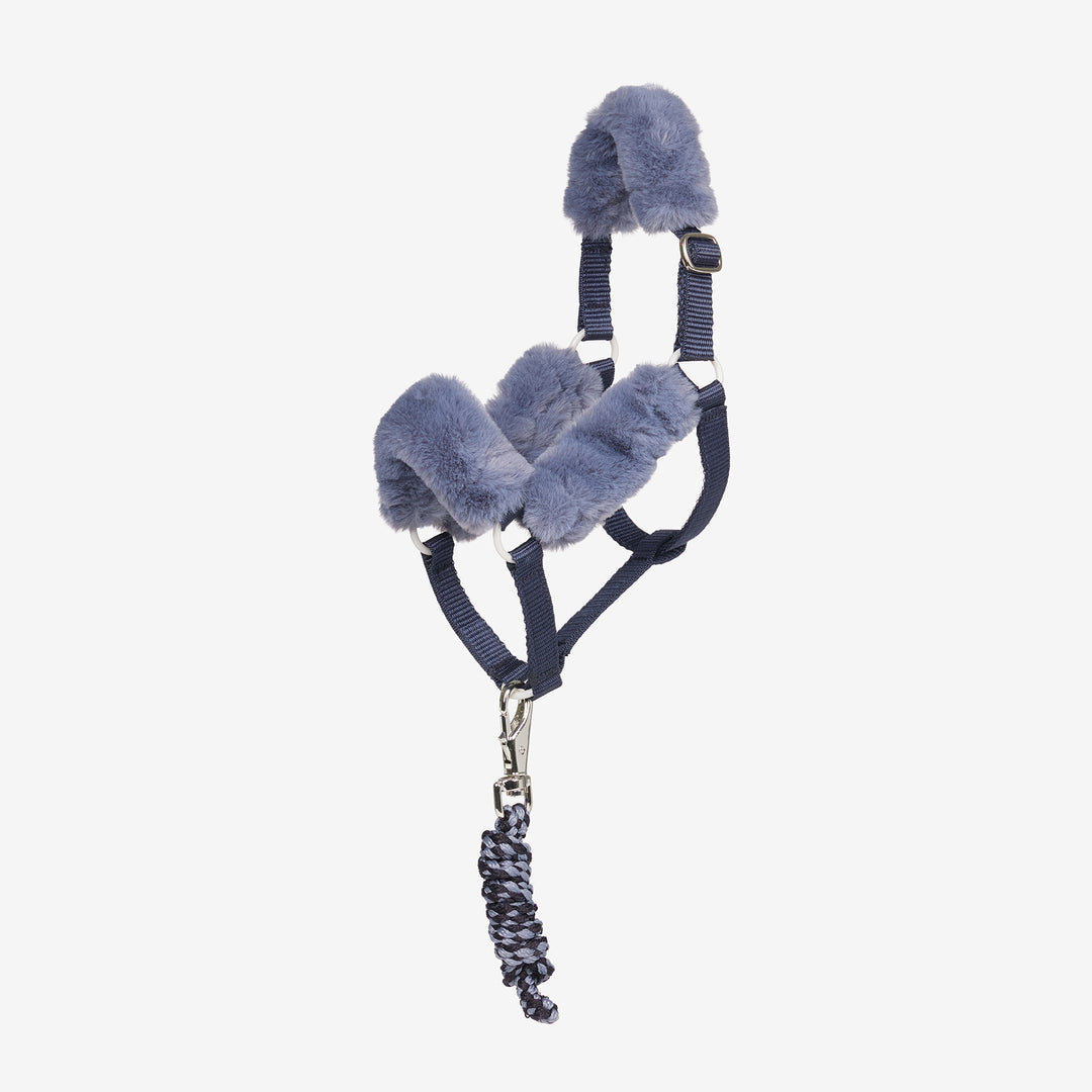 LeMieux Hobby Horse Comfort Headcollar & Leadrope - Navy