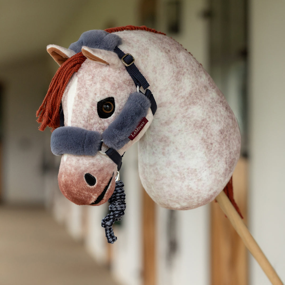 LeMieux Hobby Horse Comfort Headcollar & Leadrope - Navy