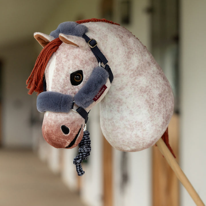 LeMieux Hobby Horse Comfort Headcollar & Leadrope - Navy