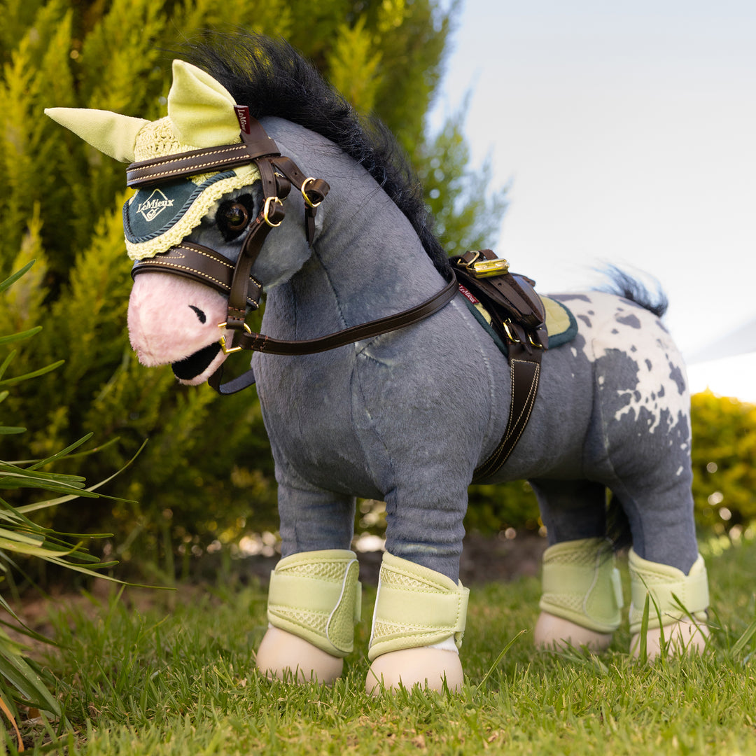 LeMieux Toy Pony Mesh Brushing Boots - Macaron