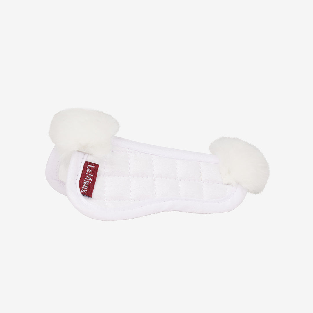 LeMieux Toy Pony Merino Half Pad - White